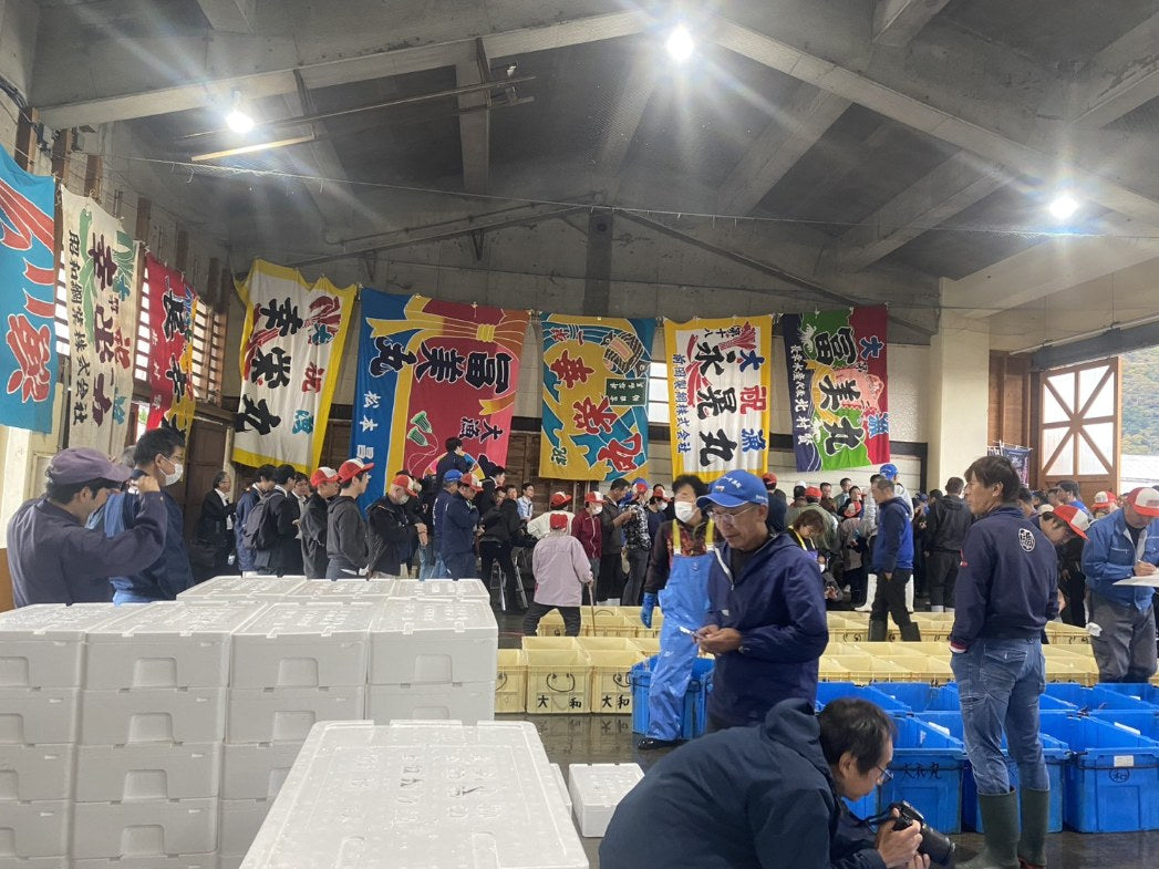 本日11月6日松葉ガニ漁解禁となりました！