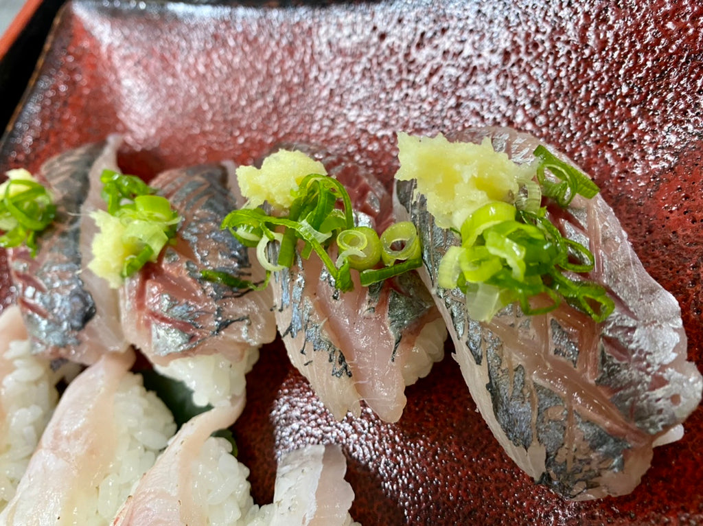 アジにぎり
