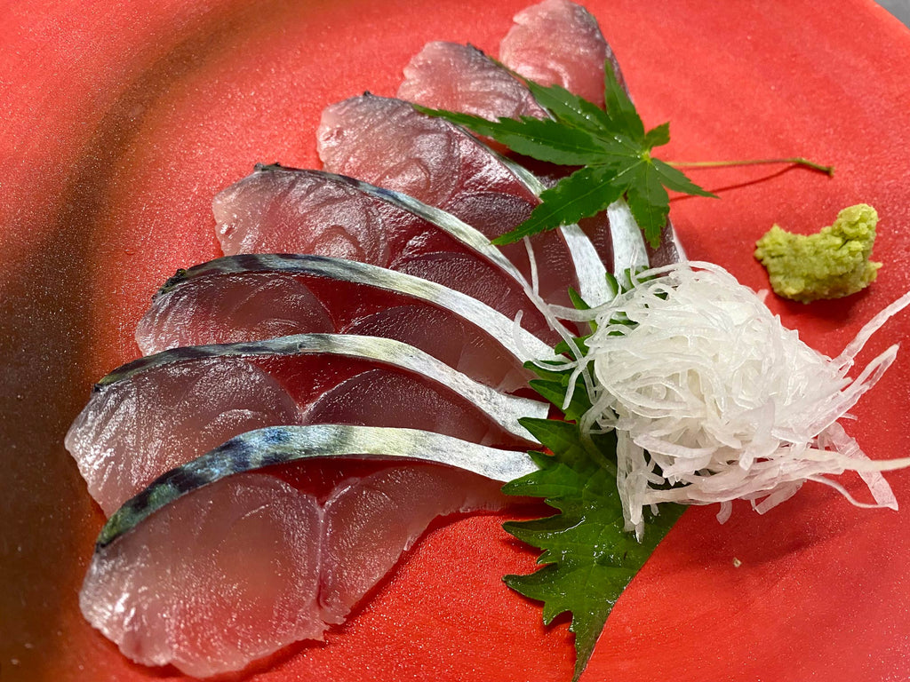 生サバのお造り