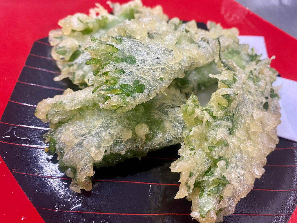 ワサビの天ぷら